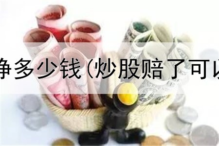  炒股三月能挣多少钱(炒股赔了可以打官司吗)