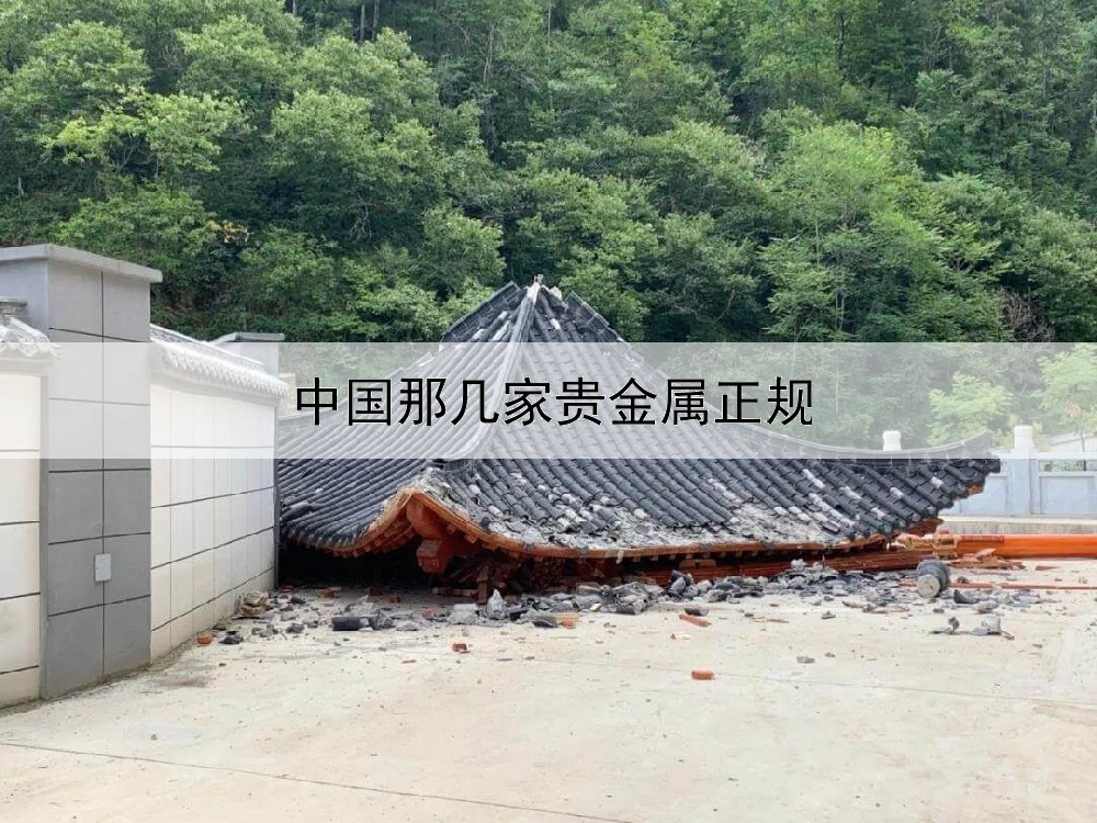  中国那几家贵金属正规
