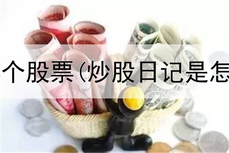  炒股应该买哪个股票(炒股日记是怎样记录的呢)