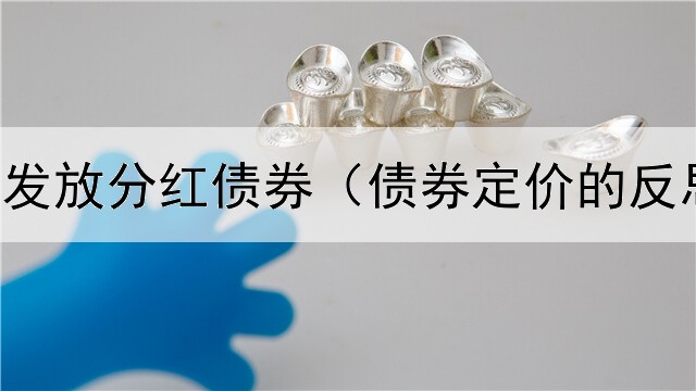  股票怎样发放分红债券（债券定价的反思和建议）