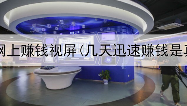  真实的网上赚钱视屏(几天迅速赚钱是真的吗)