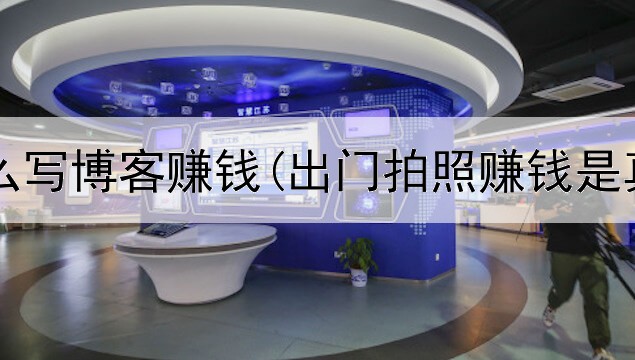 网上怎么写博客赚钱(出门拍照赚钱是真的吗)
