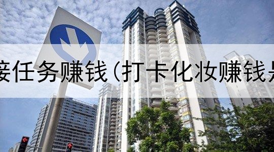个人网上接任务赚钱(打卡化妆赚钱是真的吗)