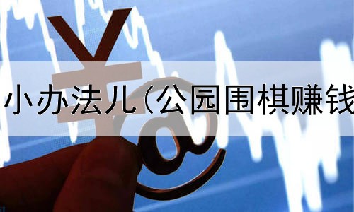 网上赚钱的小办法儿(公园围棋赚钱是真的吗)
