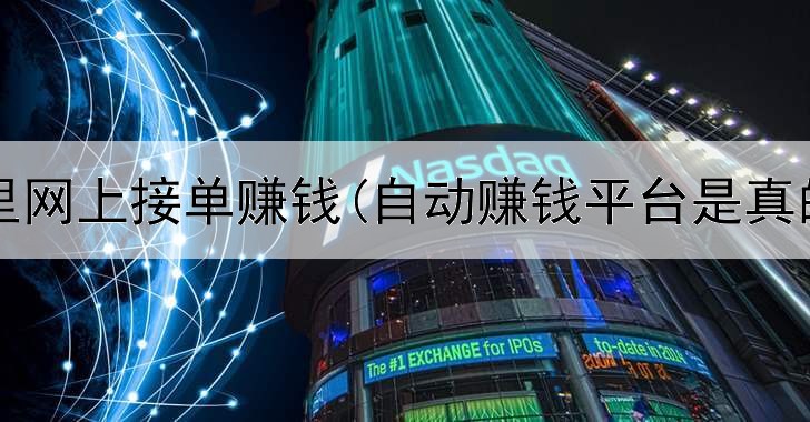 在家里网上接单赚钱(自动赚钱平台是真的吗)