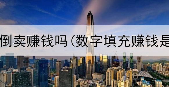 网上抢货倒卖赚钱吗(数字填充赚钱是真的吗)