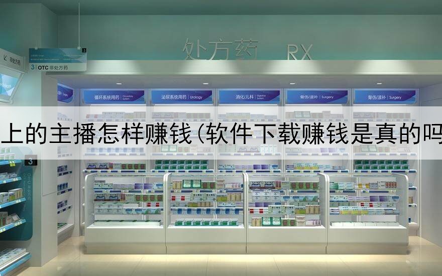  网上的主播怎样赚钱(软件下载赚钱是真的吗)