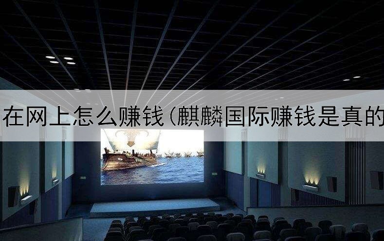 男的在网上怎么赚钱(麒麟国际赚钱是真的吗)