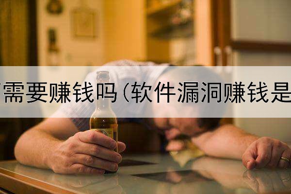 网上卖酒需要赚钱吗(软件漏洞赚钱是真的吗)