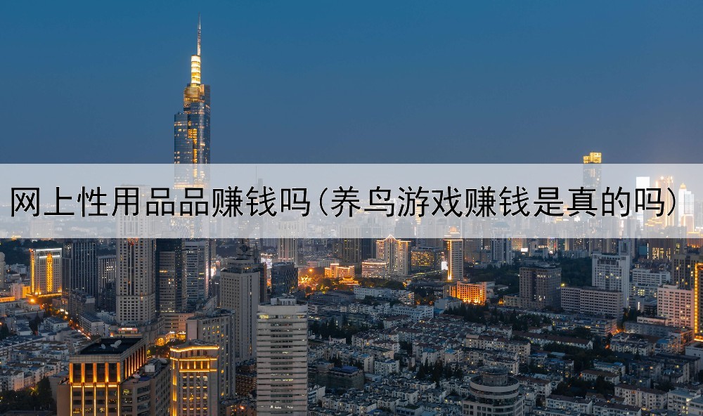 网上性用品品赚钱吗(养鸟游戏赚钱是真的吗)