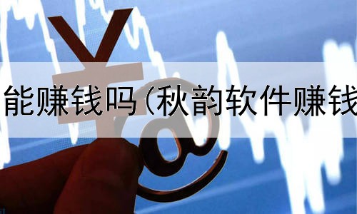 网上配电脑能赚钱吗(秋韵软件赚钱是真的吗)