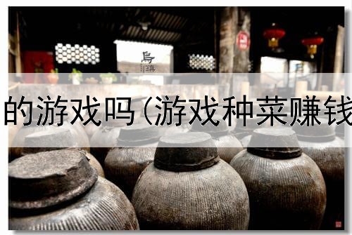 有网上赚钱的游戏吗(游戏种菜赚钱是真的吗)