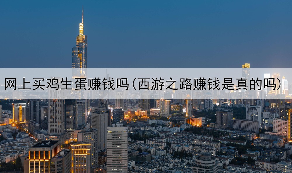 网上买鸡生蛋赚钱吗(西游之路赚钱是真的吗)