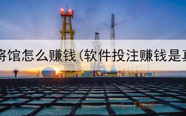 网上麻将馆怎么赚钱(软件投注赚钱是真的吗)