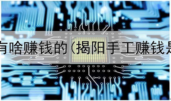 网上最近有啥赚钱的(揭阳手工赚钱是真的吗)