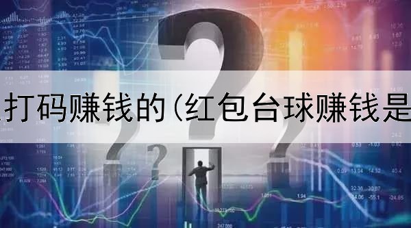 网上怎么打码赚钱的(红包台球赚钱是真的吗)