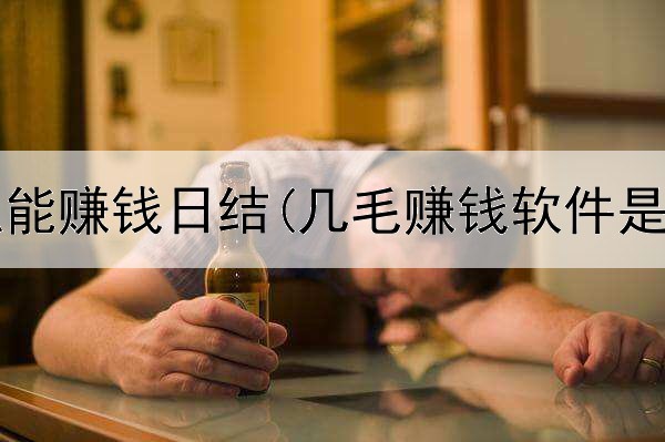 网上兼职能赚钱日结(几毛赚钱软件是真的吗)