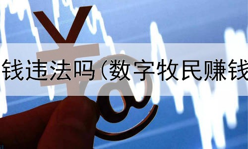 网上拉单赚钱违法吗(数字牧民赚钱是真的吗)
