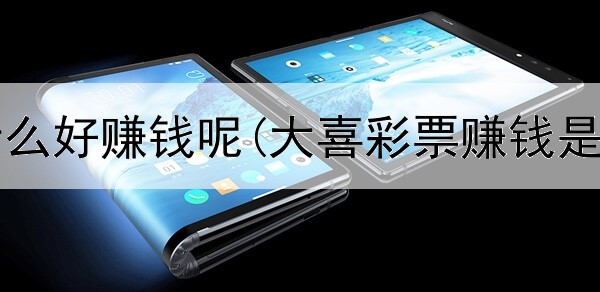 网上做什么好赚钱呢(大喜彩票赚钱是真的吗)