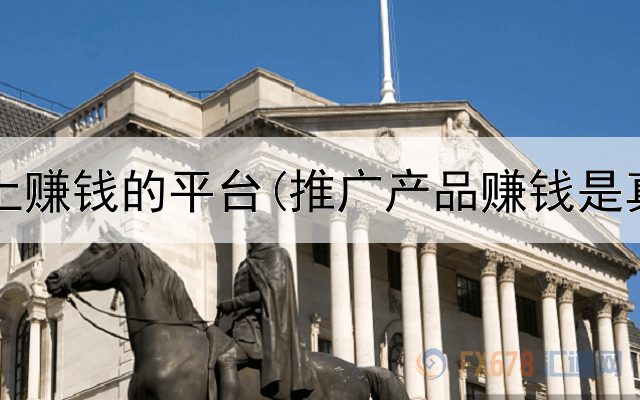 可以网上赚钱的平台(推广产品赚钱是真的吗)