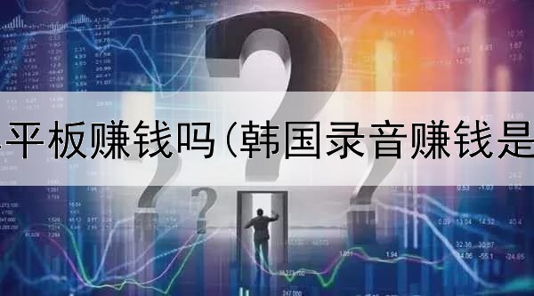 在网上卖平板赚钱吗(韩国录音赚钱是真的吗)