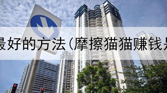 赚钱网上最好的方法(摩擦猫猫赚钱是真的吗)