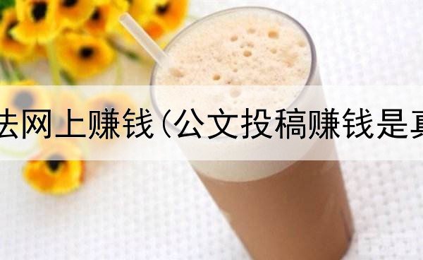 y什么办法网上赚钱(公文投稿赚钱是真的吗)