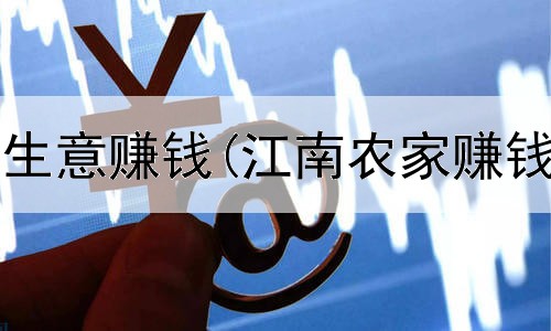 女子网上做生意赚钱(江南农家赚钱是真的吗)